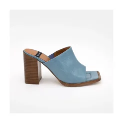ANGEL ALARCON Abba - Mule De Tacon Ancho Y Alto Discount