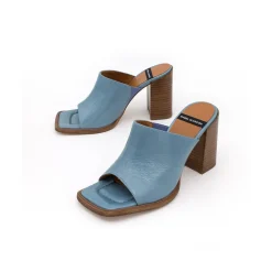 ANGEL ALARCON Abba - Mule De Tacon Ancho Y Alto Discount
