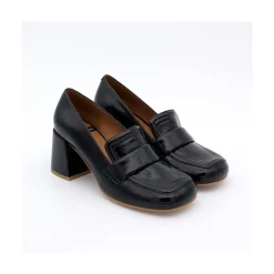 ANGEL ALARCON Abdul - Mocasines Diferentes, Redondeados Y Con Tacon Ancho Outlet