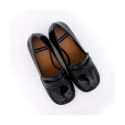 ANGEL ALARCON Abdul - Mocasines Diferentes, Redondeados Y Con Tacon Ancho Outlet