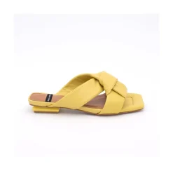 ANGEL ALARCON Amos - Sandalia Plana De Tiras Anchas Acolchadas Outlet