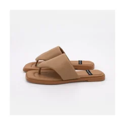 ANGEL ALARCON Andrews- Sandalias Planas De Dedo Acolchadas Sale