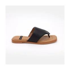 ANGEL ALARCON Andrews- Sandalias Planas De Dedo Acolchadas