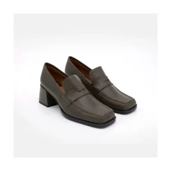 ANGEL ALARCON Belice - Mocasines De Mujer Con Tacon Alto Y Suela Gruesa Online