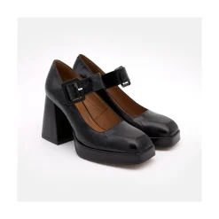 ANGEL ALARCON Bianca - Zapatos Mary Jane Con Tacon Ancho Y Plataforma Clearance