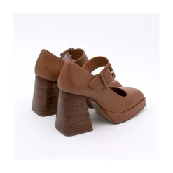 ANGEL ALARCON Bianca - Zapatos Mary Jane Con Tacon Ancho Y Plataforma Online