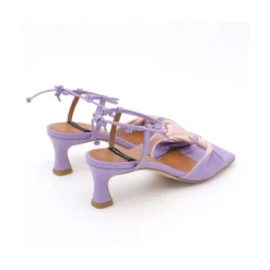 ANGEL ALARCON Brandy - Sandalia De Pala Fruncida Combinada Con Pulsera Corredera Sale