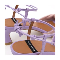 ANGEL ALARCON Brandy - Sandalia De Pala Fruncida Combinada Con Pulsera Corredera Sale