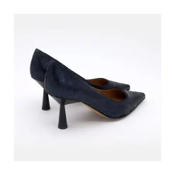 ANGEL ALARCON Camile - Stiletto De Piel De Tacon Medio Hot