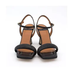 ANGEL ALARCON Carole Gem - Sandalia De Vestir Con Cristales Brillantes Y Tacon Alto Hot