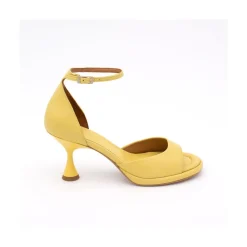 ANGEL ALARCON Dennis - Sandalia D'Orsay Con Tacon Medio De Diseno Conico Discount