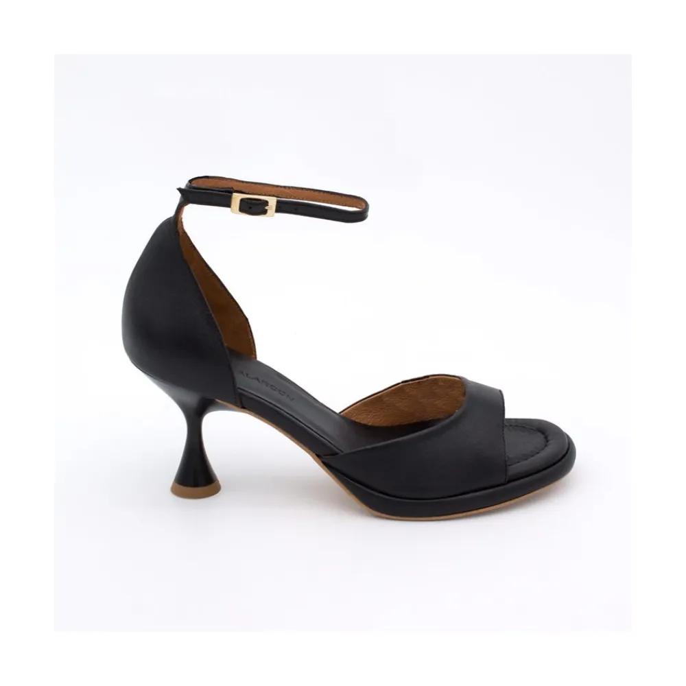 ANGEL ALARCON Dennis - Sandalia D'Orsay Con Tacon Medio De Diseno Conico Discount