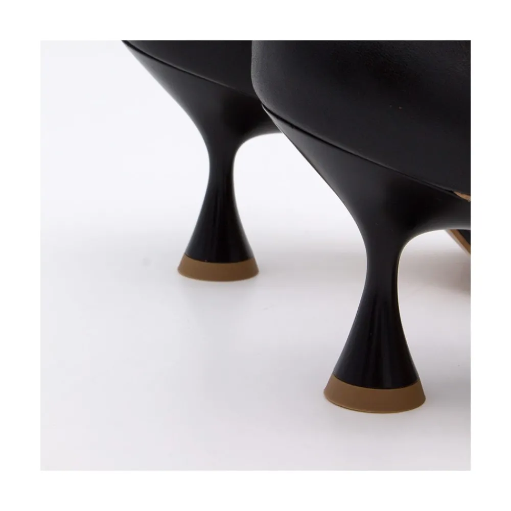 ANGEL ALARCON Dennis - Sandalia D'Orsay Con Tacon Medio De Diseno Conico Discount