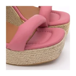 ANGEL ALARCON Diane - Sandalias De Cuna De Piel Acolchadas Best