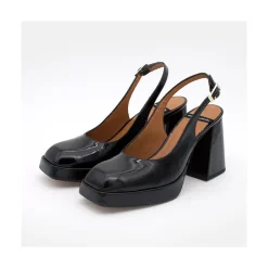 ANGEL ALARCON Dion - Zapato Destalonado Con Tacon Ancho Y Plataforma Clearance