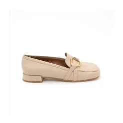 ANGEL ALARCON Ellis - Mocasin De Mujer De Piel Con Adorno Dorado Best