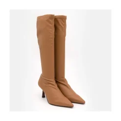ANGEL ALARCON Fancy - Bota Elastica De Vestir Con Punta Fina Y Tacon Online