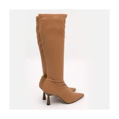 ANGEL ALARCON Fancy - Bota Elastica De Vestir Con Punta Fina Y Tacon Online