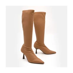 ANGEL ALARCON Fancy - Bota Elastica De Vestir Con Punta Fina Y Tacon Online