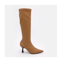ANGEL ALARCON Fancy - Bota Elastica De Vestir Con Punta Fina Y Tacon Clearance