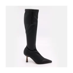 ANGEL ALARCON Fancy - Bota Elastica De Vestir Con Punta Fina Y Tacon