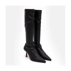 ANGEL ALARCON Fancy - Bota Elastica De Vestir Con Punta Fina Y Tacon