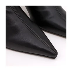 ANGEL ALARCON Fancy - Bota Elastica De Vestir Con Punta Fina Y Tacon