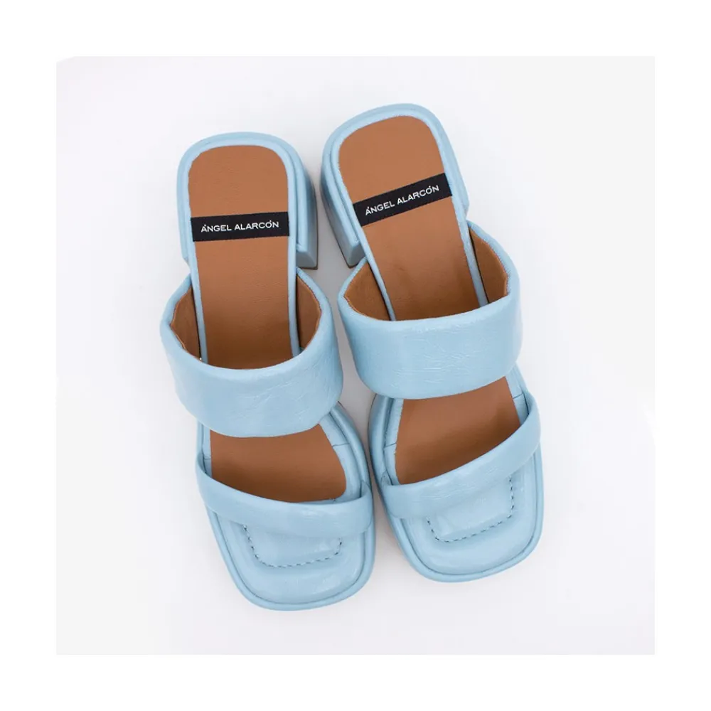 ANGEL ALARCON Geri - Sandalias De Plataforma Y Tacon Ancho Clearance