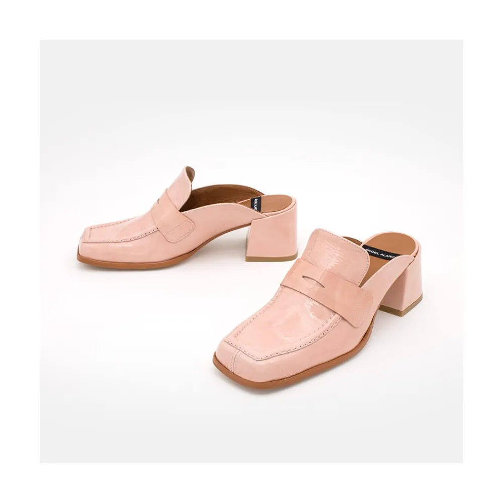 ANGEL ALARCON Glenda - Mocasin Abierto Con Tacon New