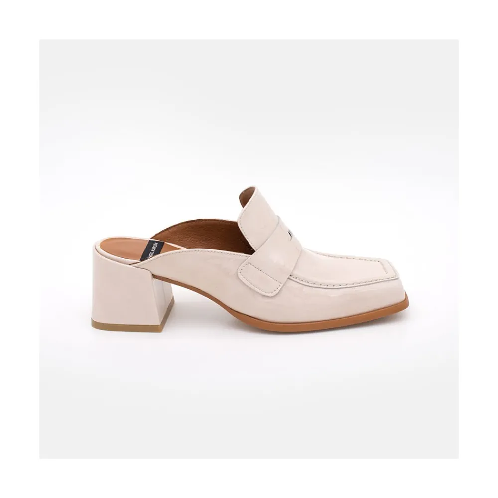 ANGEL ALARCON Glenda - Mocasin Abierto Con Tacon Sale