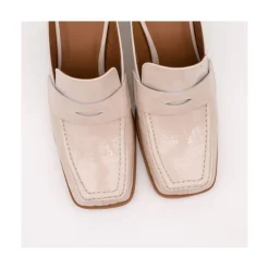 ANGEL ALARCON Glenda - Mocasin Abierto Con Tacon Sale