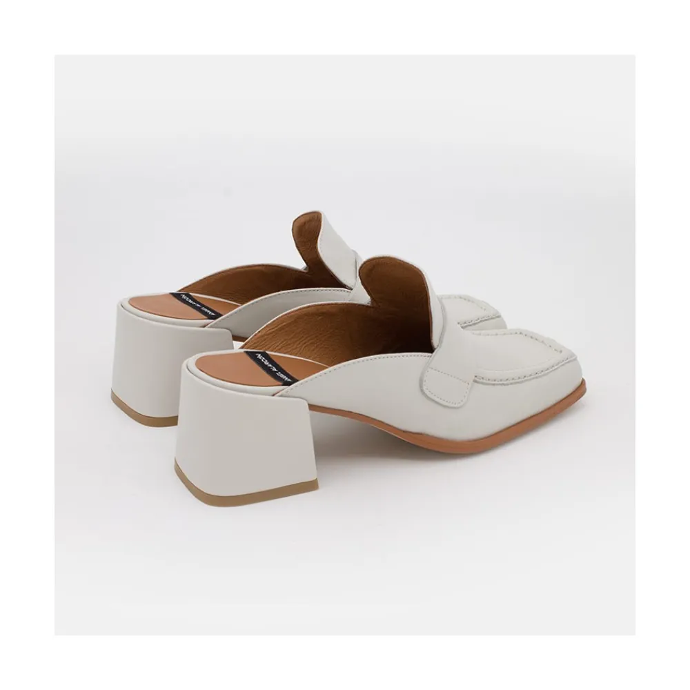 ANGEL ALARCON Glenda - Mocasin Abierto Con Tacon Sale