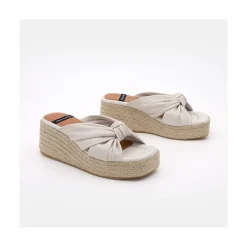ANGEL ALARCON Hardy - Mule De Piel De Cuna De Esparto Trenzado Online