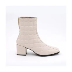 ANGEL ALARCON Hegen - Botines Acolchados Con Tacon Comodo New