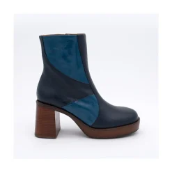 ANGEL ALARCON Ingrid - Botin De Piel Con Tacon Y Plataforma Online