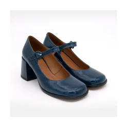 ANGEL ALARCON Jett - Zapatos Mary Jane Diferentes, Redondeados Y Con Tacon Ancho