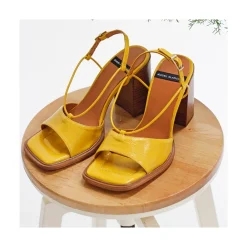 ANGEL ALARCON Joplin - Sandalia De Tacon Ancho Outlet
