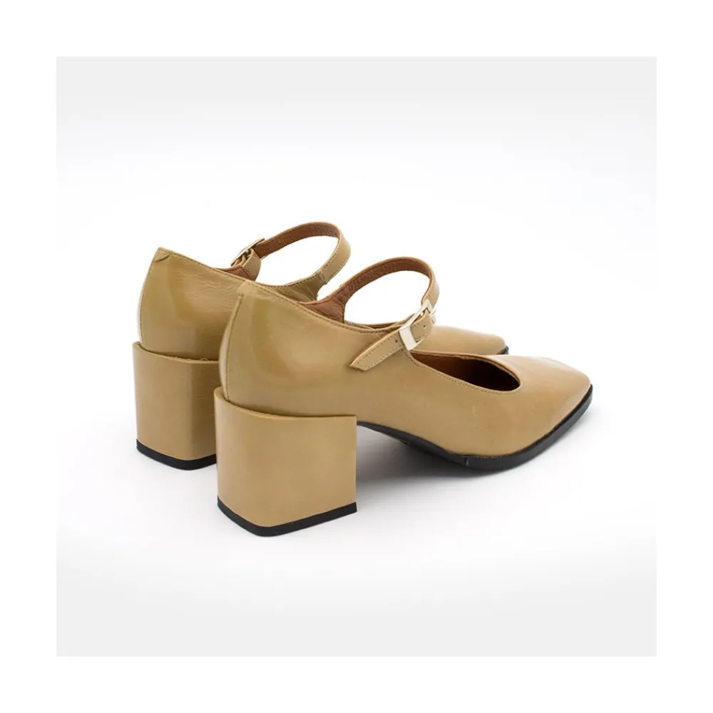 ANGEL ALARCON Judy - Mary Jane Comodas Con Tacon Ancho Sale