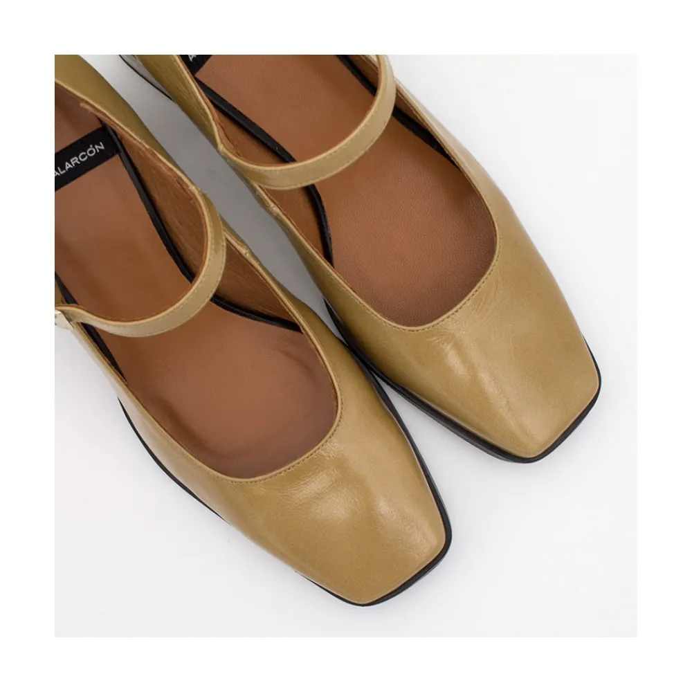 ANGEL ALARCON Judy - Mary Jane Comodas Con Tacon Ancho Sale