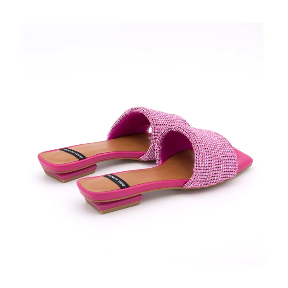 ANGEL ALARCON Leanne - Mule Acolchado Con Pala De Brillantes Best