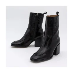 ANGEL ALARCON Lebrock - Botines De Mujer Comodos Con Tacon Ancho