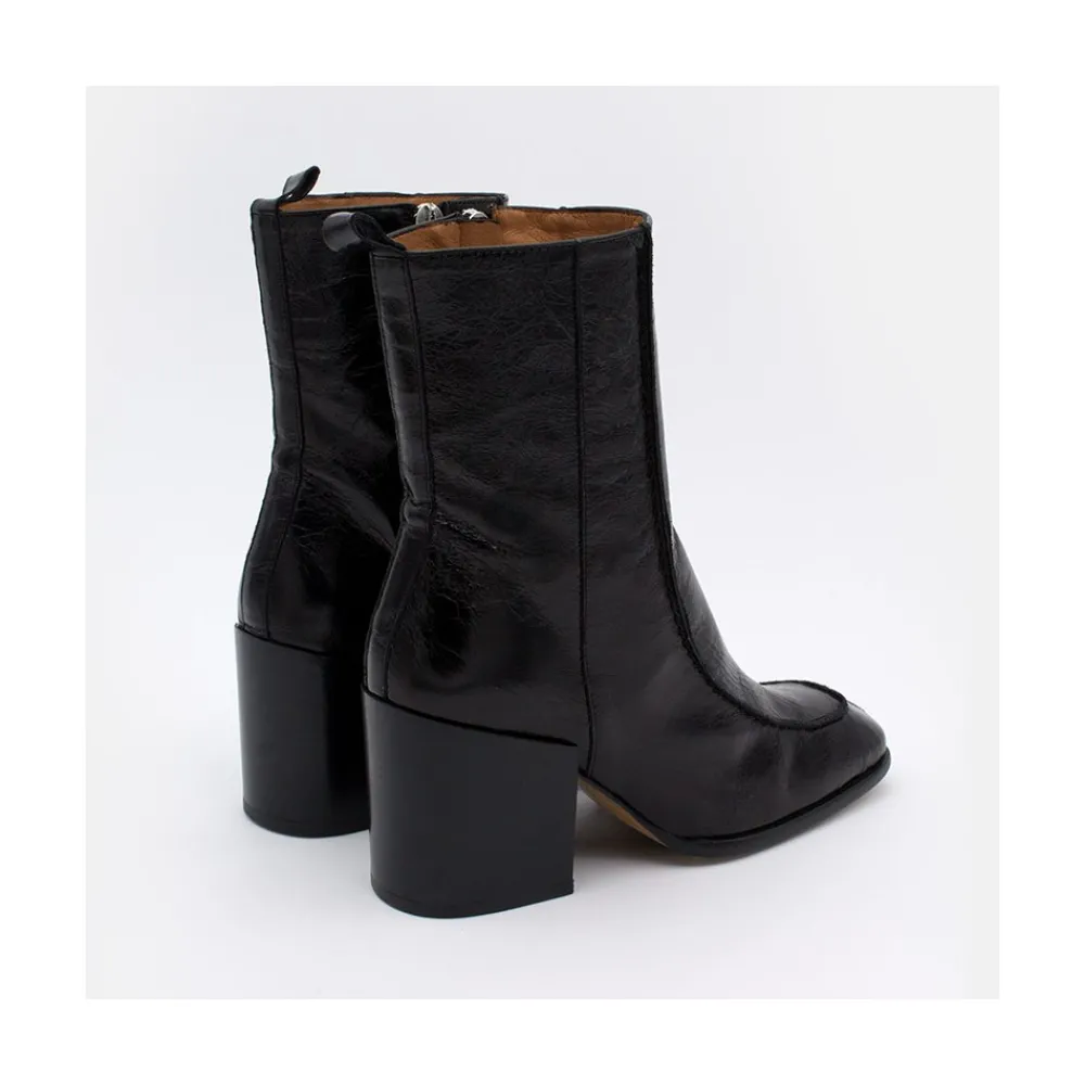 ANGEL ALARCON Lebrock - Botines De Mujer Comodos Con Tacon Ancho