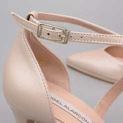 ANGEL ALARCON Liliam - Zapatos De Novia Tacon Medio Y Mini Plataforma Comodos Online