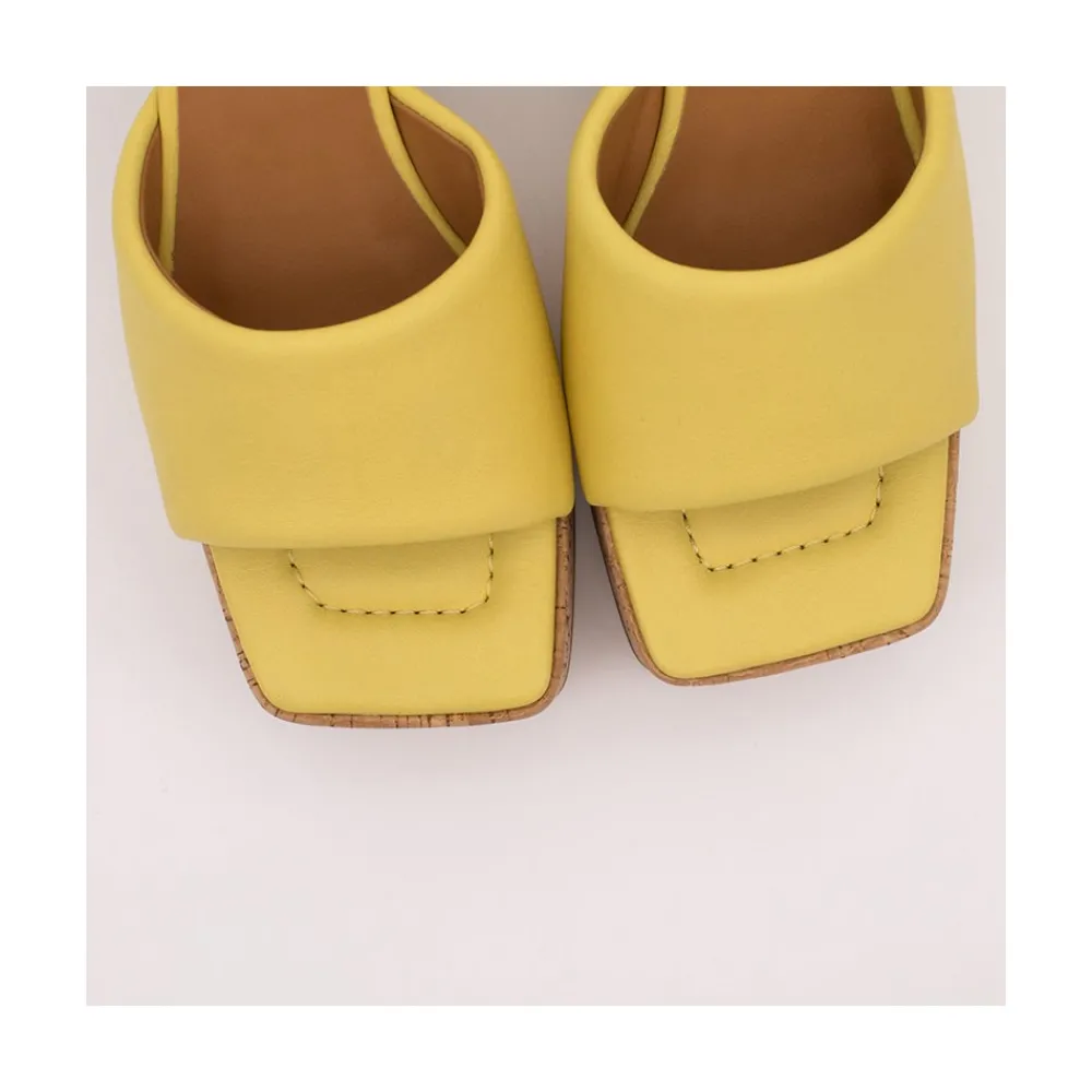 ANGEL ALARCON Mahalia - Mules De Plataforma De Corcho Sale