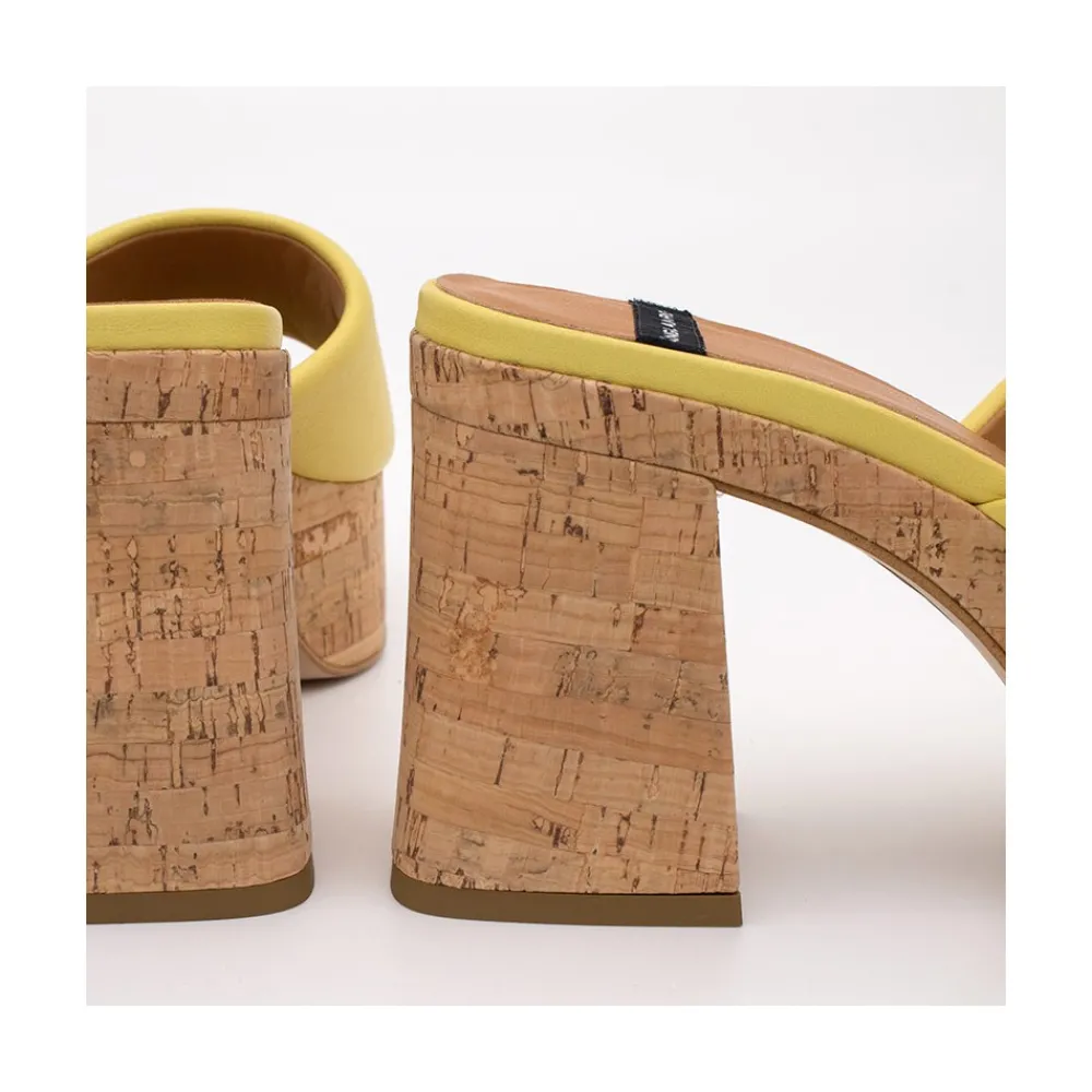 ANGEL ALARCON Mahalia - Mules De Plataforma De Corcho Sale