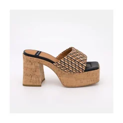 ANGEL ALARCON Mahalia - Mules De Plataforma De Corcho Outlet