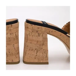 ANGEL ALARCON Mahalia - Mules De Plataforma De Corcho Outlet
