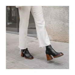 ANGEL ALARCON Managua - Botas Elasticas De Tipo Calcetin Con Tacon Geometrico Alto Sale