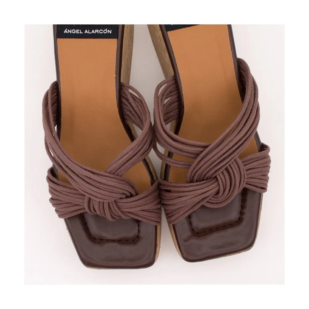 ANGEL ALARCON Nancy - Sandalia De Cuerdas Con Cuna De Corcho Outlet