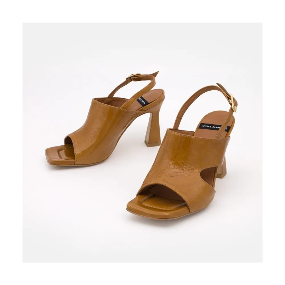 ANGEL ALARCON Newton - Sandalia Comoda De Tacon Best